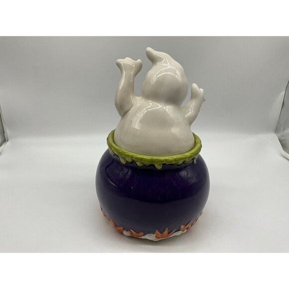 David's Cookies Vintage Halloween Witch's Brew Cookie Jar Kitchen Collectible - Picture 9 of 16